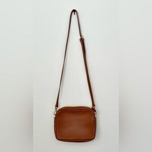 Quince Italian Leather Crossbody Bag